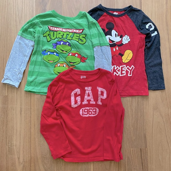 GAP Other - Boys long sleeve T-shirt bundle